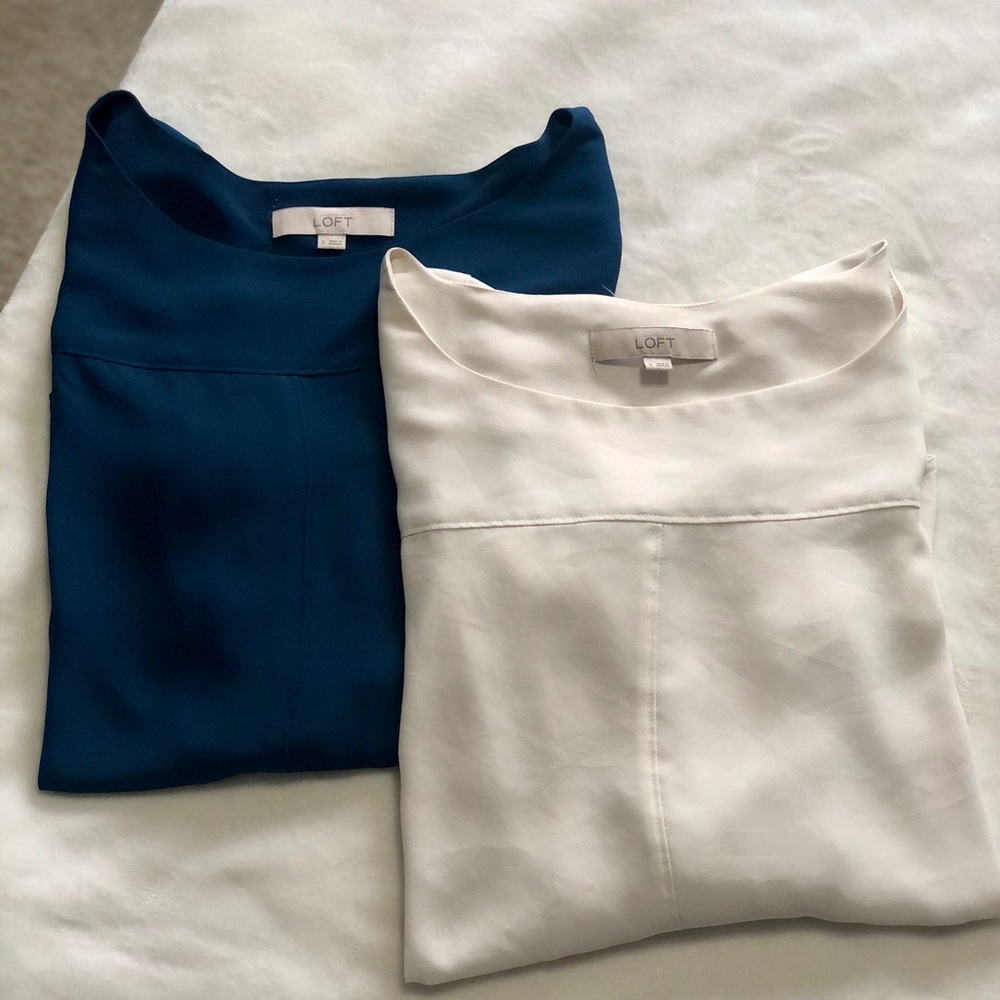 Loft Long Sleeve Tops with Adjustable Sleeve